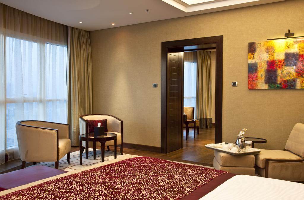 Grand Millennium Al Wahda Hotel&Executive Apartments Abu Dhabi Exterior foto